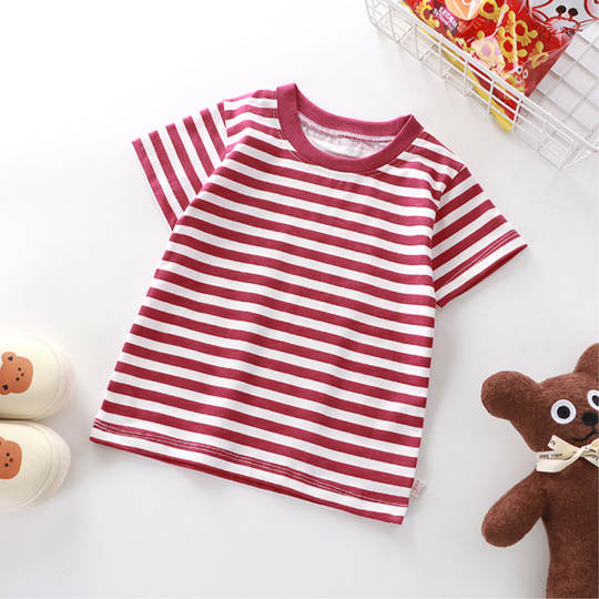 StripeJoy – Gestreept Kinder T-shirt
