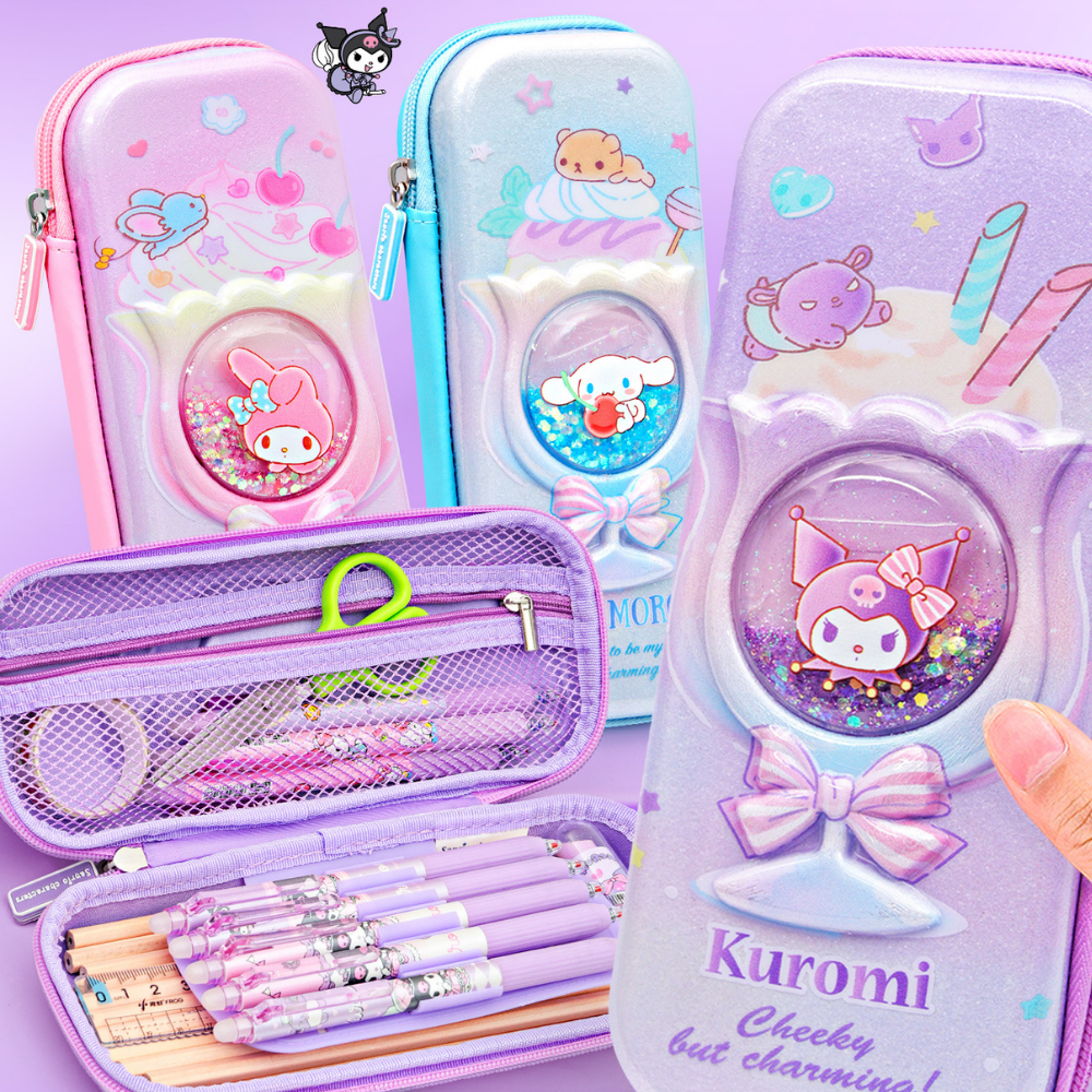 KuromiBox – 3D EVA Etui met Meerdere Vakken