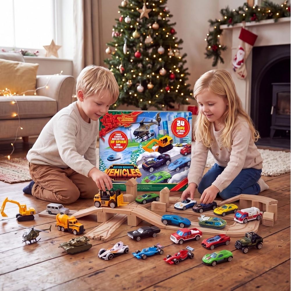 AutoCountdown – Adventskalender met Autofiguren