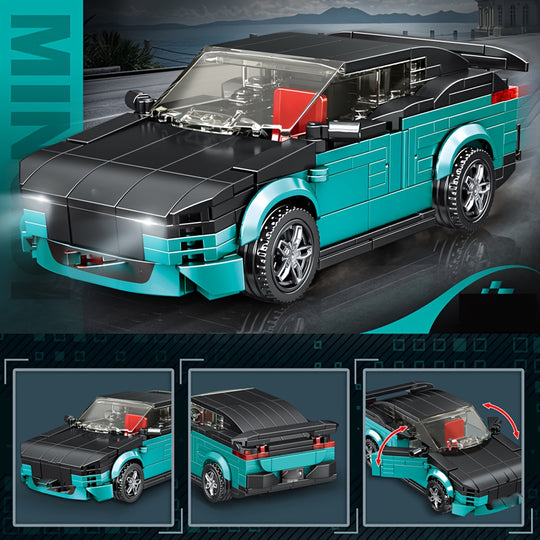 TurboNova™ – Super Sports Car Bouwset voor Volwassenen