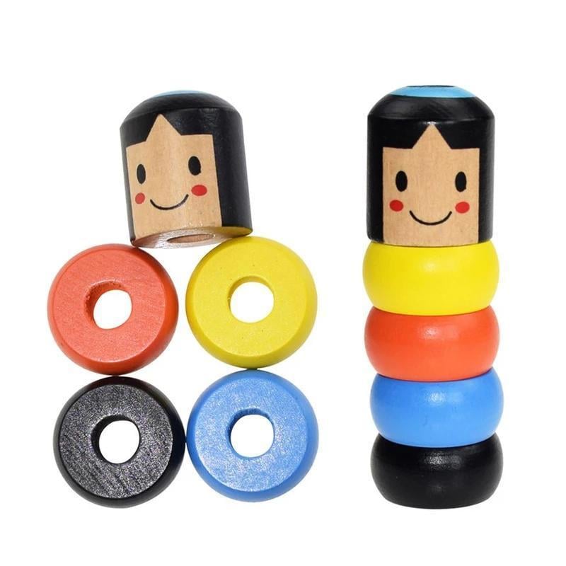 MagicStand™ – Onbreekbare Houten Magische Pop, Speelgoed voor Kinderen en Feestjes