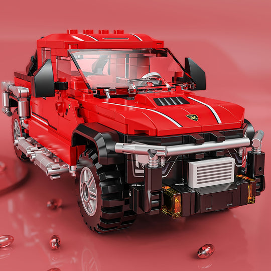 TrailRider™ – 300+ Stuks Off-Road Voertuig Bouwset