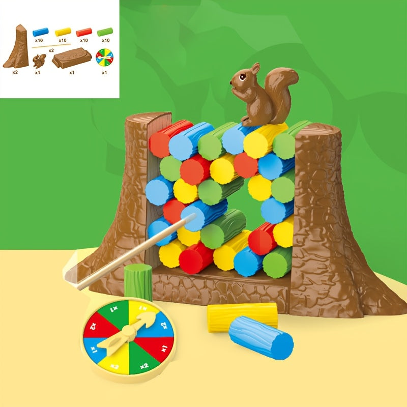 Eekie Tikkie™ – Interactief Eekhoorn Gezins voor Kinderen & Volwassenen | Gezelschapsspel 3 jaar+