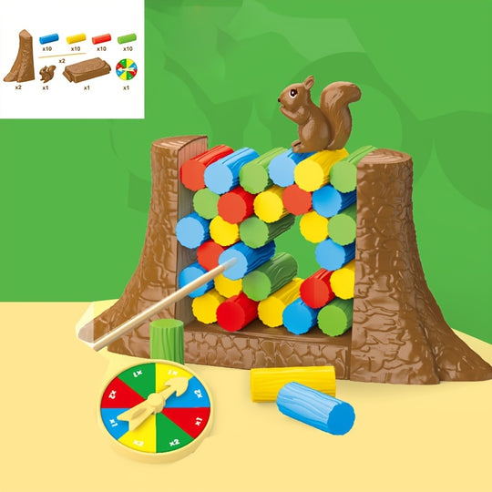 Eekie Tikkie™ – Interactief Eekhoorn Gezins voor Kinderen & Volwassenen | Gezelschapsspel 3 jaar+