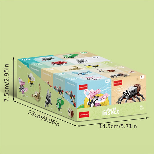 MiniPets™ – 10-in-1 Dierfiguren Bouwset