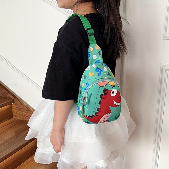 PlayPals™ – Kinder Crossbody Tas met Eenhoorn & Dinosaurus (Leeftijd 3–6 jaar)