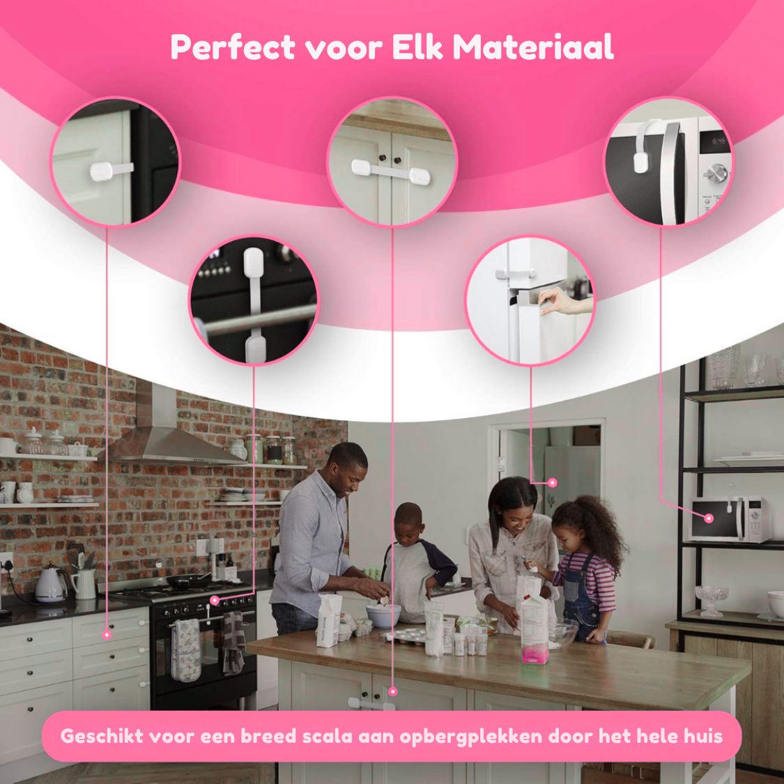KidSafe™ – De Onzichtbare Veiligheidssloten (8 Pack)