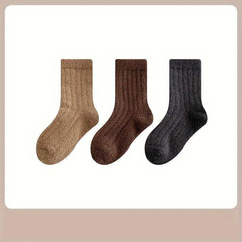 FleeceCozy™ – 3-Pack Kinder Fleece Sokken – Warme Dikke Sokken