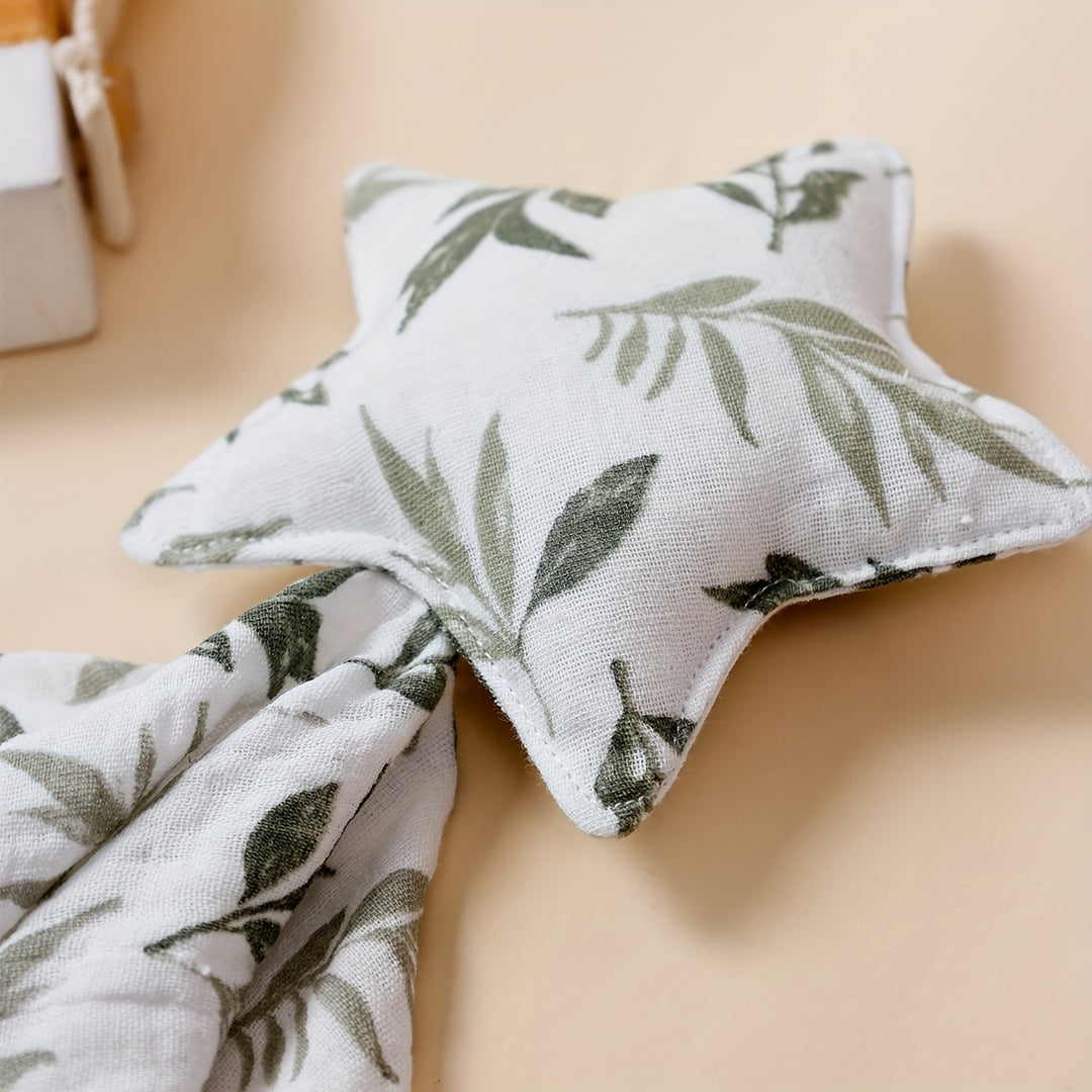 MusiLuxe™ – Muslin Baby Spuugdoekjes met Schattige Prints