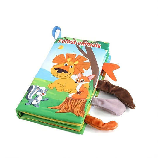 SoftTales™ – Baby Stoffen Boekjes – Crinkle Dierenboekjes