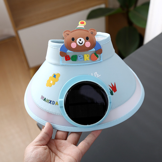 SunnyBreeze – Kinder Zonneklep met Ventilator