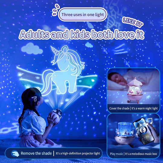 GalaxyGlow – Sterrenprojector met Muziek