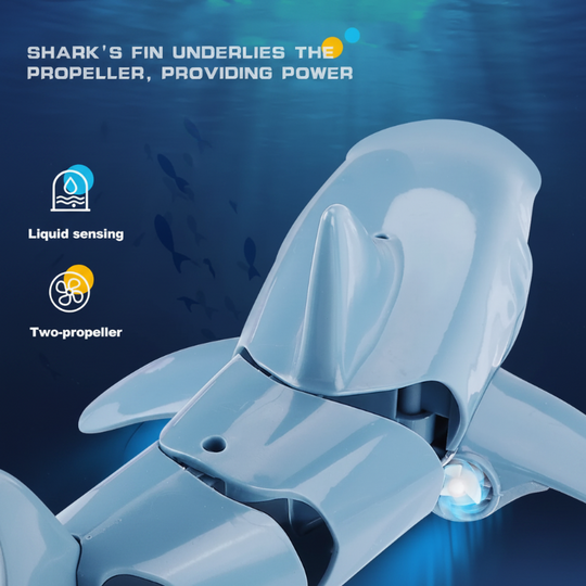 FinDrive bestuurbare RC haai - Milo & Moon