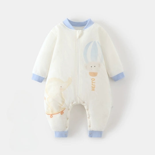 CozyLegs – Gewatteerde Babyslaapzak met Beentjes