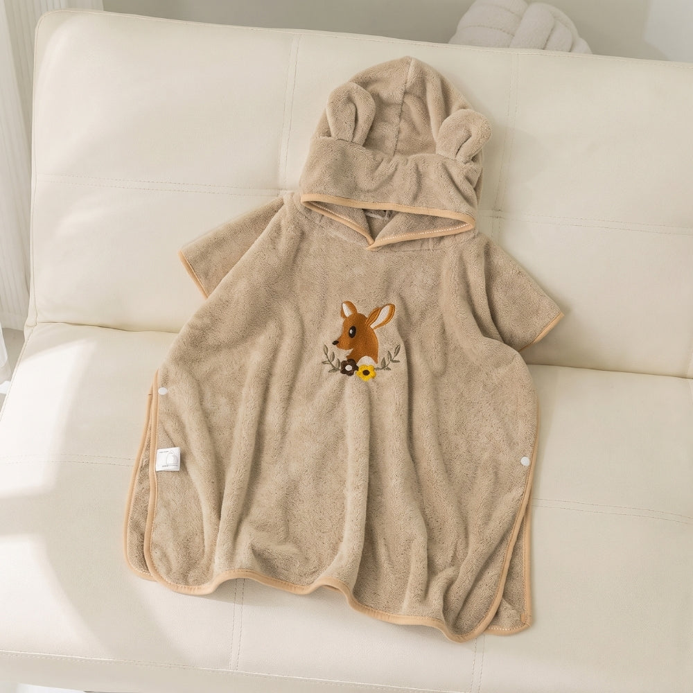 AquaCuddle – Kinderbadcape met Capuchon