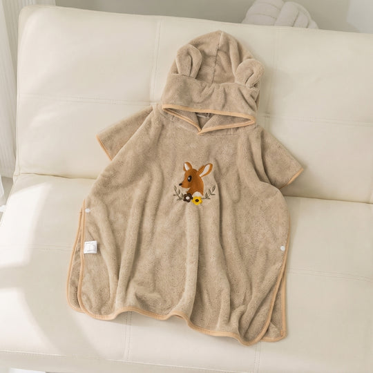 AquaCuddle – Kinderbadcape met Capuchon