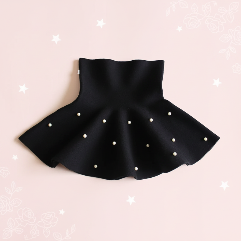 Perlette kinder rok pareldetails - Milo & Moon