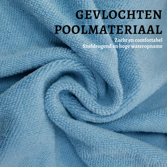 AquaWrap™ – Superabsorberende Sneldrogende Badjas & Handdoek