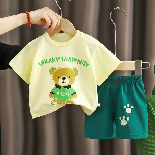 ActivePlay – Kinder Zomerset met T-shirt en Short