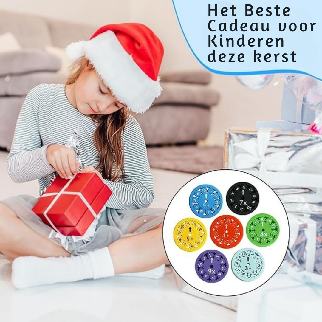 Milo & Moon - Wiskunde Fidgetspinners - Maak leren leuk!