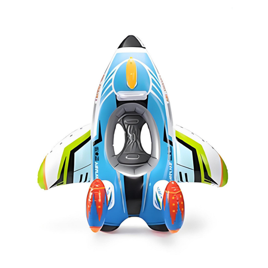 SkySplash – Opblaasbare Vliegtuig Zwemband voor Kinderen