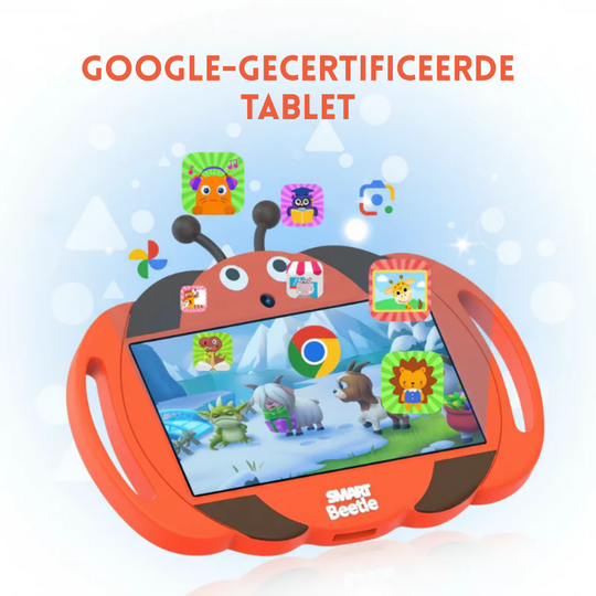KidoTab – Kinder Tablet met Schokbestendige Hoes en Ouderlijk Toezicht (Android 13)