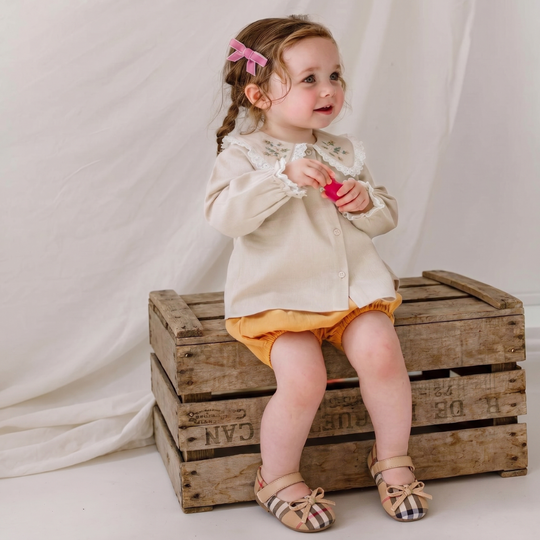 PlaidPrincess – Peuterschoenen met Zachte Zool – Stijlvol & Comfortabel