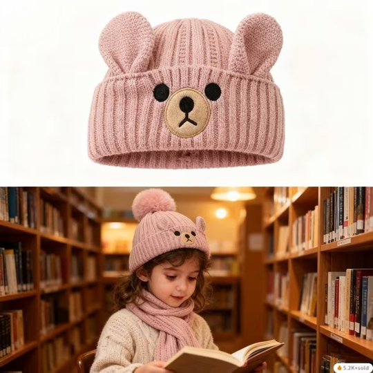 UniWarm™ – Jongens & Meisjes Winter Set – Muts & Sjaal