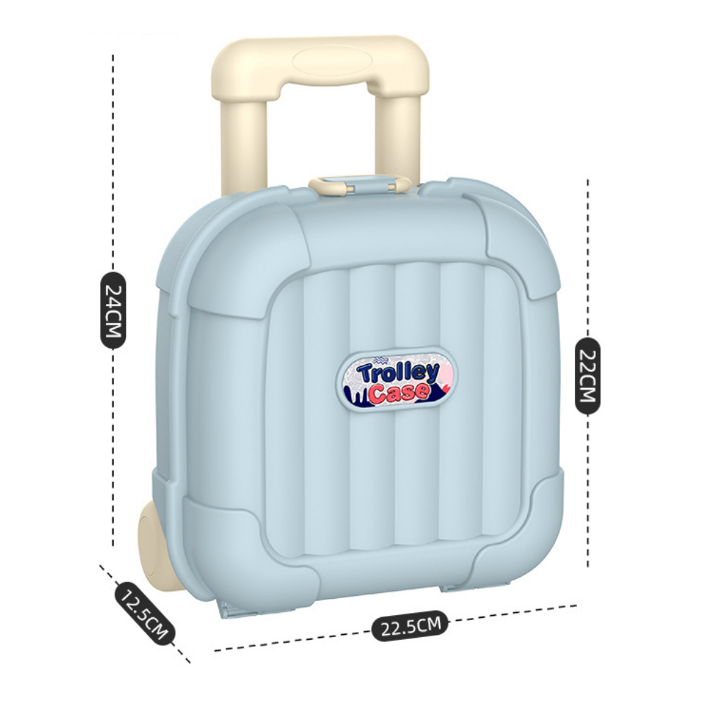 TravelTidy – Kinder Opbergkoffer met Wieltjes