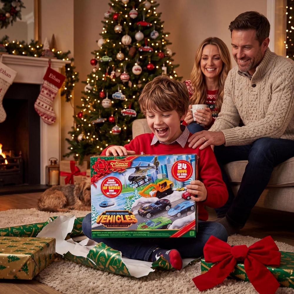 AutoCountdown – Adventskalender met Autofiguren