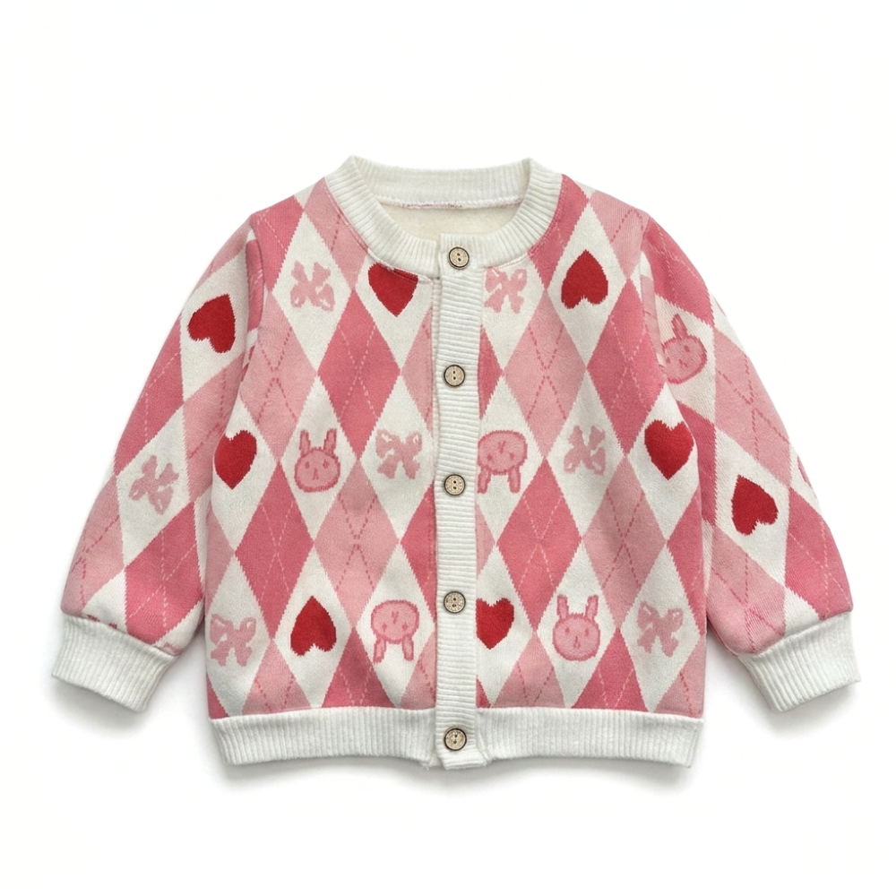 CozyKnit – Kinder Vest met Knopen voor Jongens en Meisjes