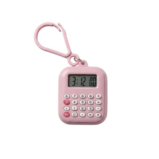 CalcuClip – Digitale Rekenmachine Horloge Sleutelhanger