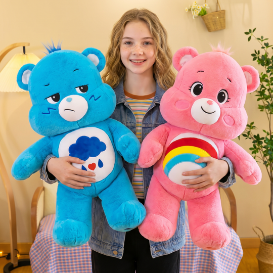 RainbowCuddle – Peluche Ours Coloré