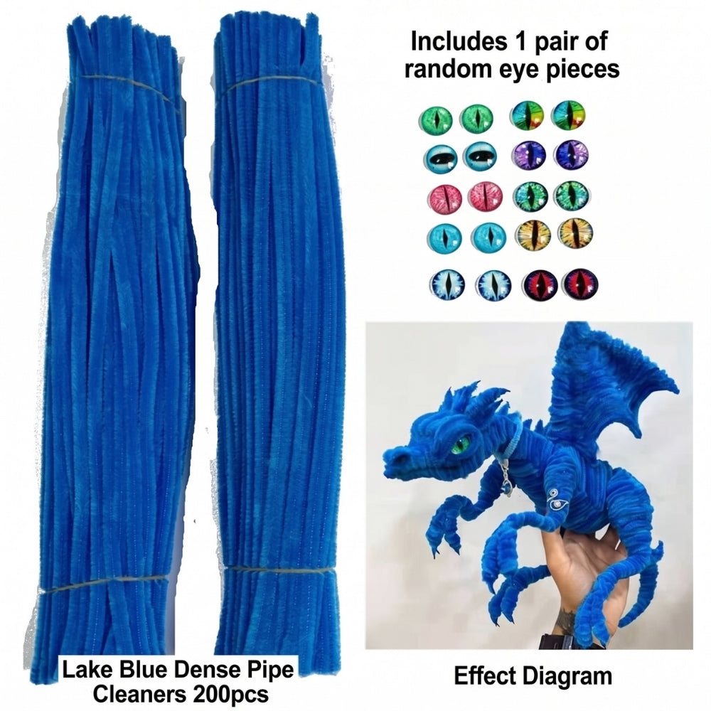 <font dir="auto" style="vertical-align: inherit;"><font dir="auto" style="vertical-align=" inherit>Kit de matériel pour poupée dinosaure en cure-pipe torsadé, matériaux de bricolage, bandes de peluche, cure-pipes créatifs en gros</font></font>