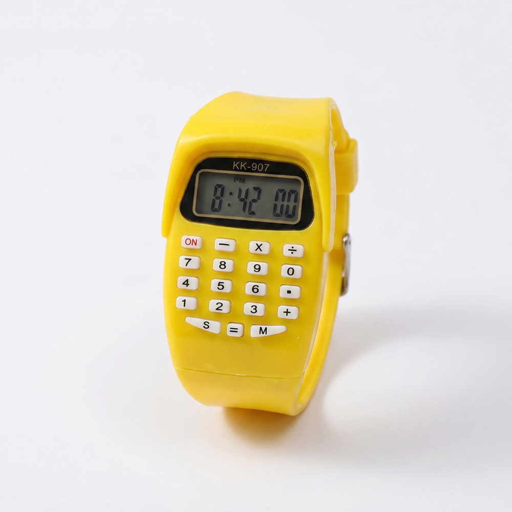 JellyCalc – Retro Calculator Horloge voor Kinderen