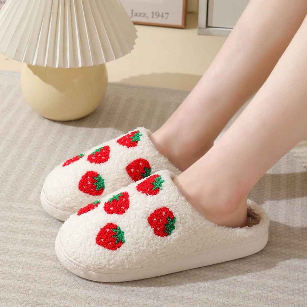 BerryStep – Warme Aardbei Pantoffels