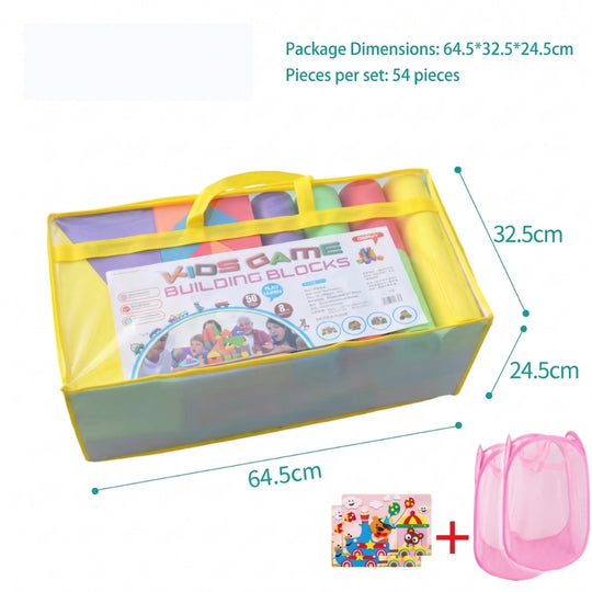 <font dir="auto" style="vertical-align: inherit;"><font dir="auto" style="vertical-align: inherit;">Grandes briques de construction en mousse, jouets éducatifs pour tout-petits et préscolaires, mousse EVA souple, grands jouets éducatifs.</font></font>