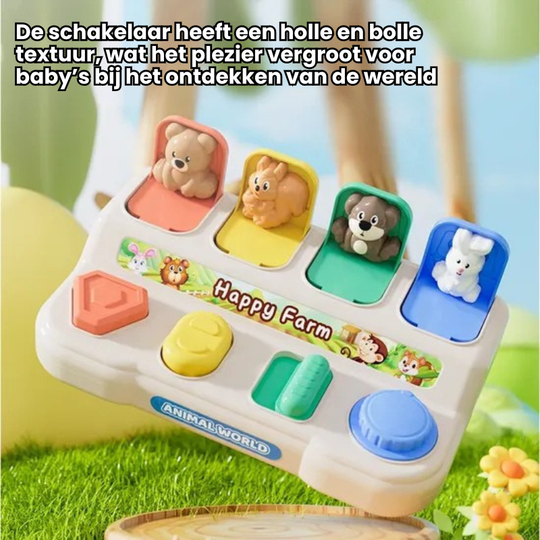 LearnPlay – Pop-up Dieren & Citroen Schuifpuzzel