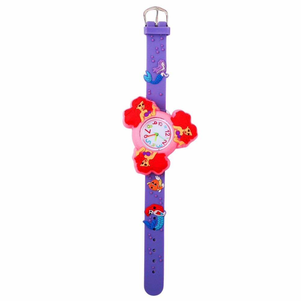 MermaidTime – Zeemeermin Draaihorloge voor Kinderen
