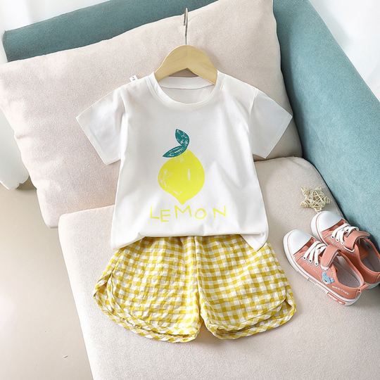 FruitBloom – Meisjes Zomerset met Fruitprint