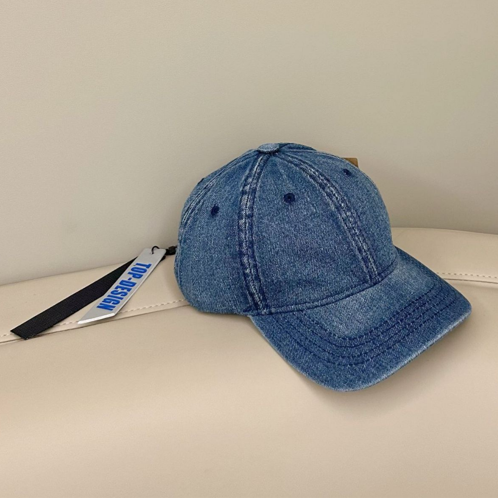 DenimEdge – Kinder Verstelbare Denim Baseball Cap