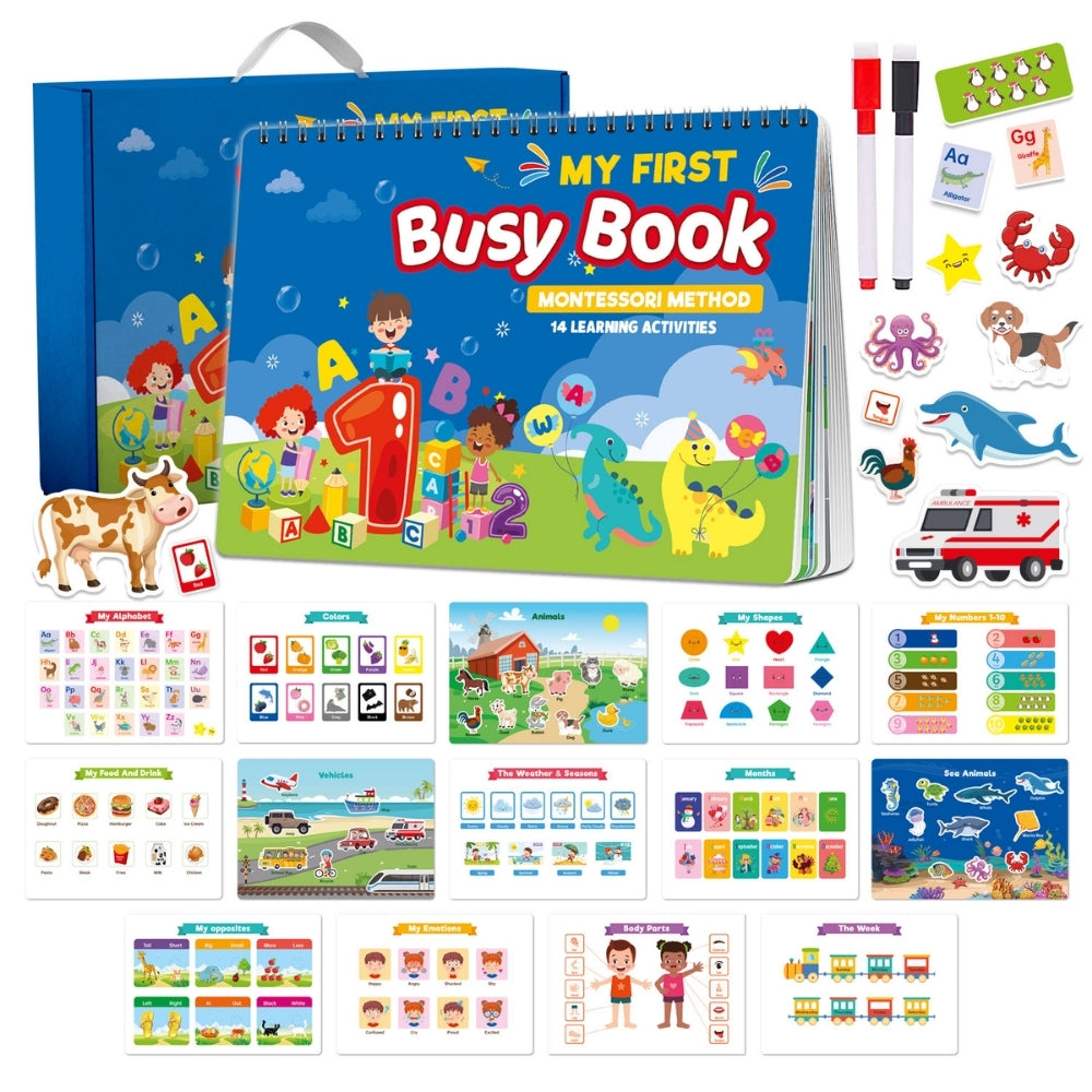 BusyBook – Herbruikbaar Activiteitenboek