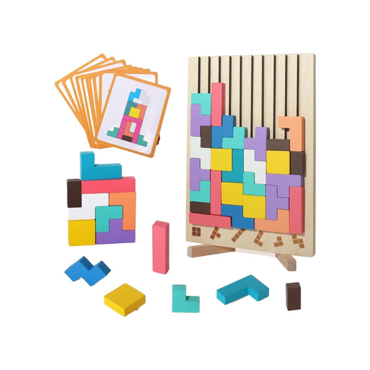 TetriSmart™ – Houten Stapelspel