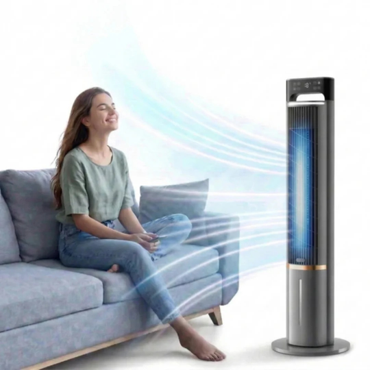 CoolBreeze – Draagbare Luchtkoeler voor Slaapkamer