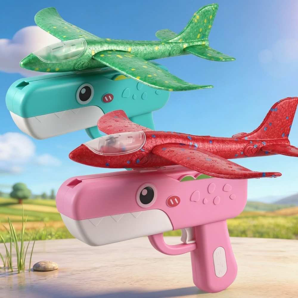 SkyBlaster – Vliegtuig Lanceerset voor Kinderen