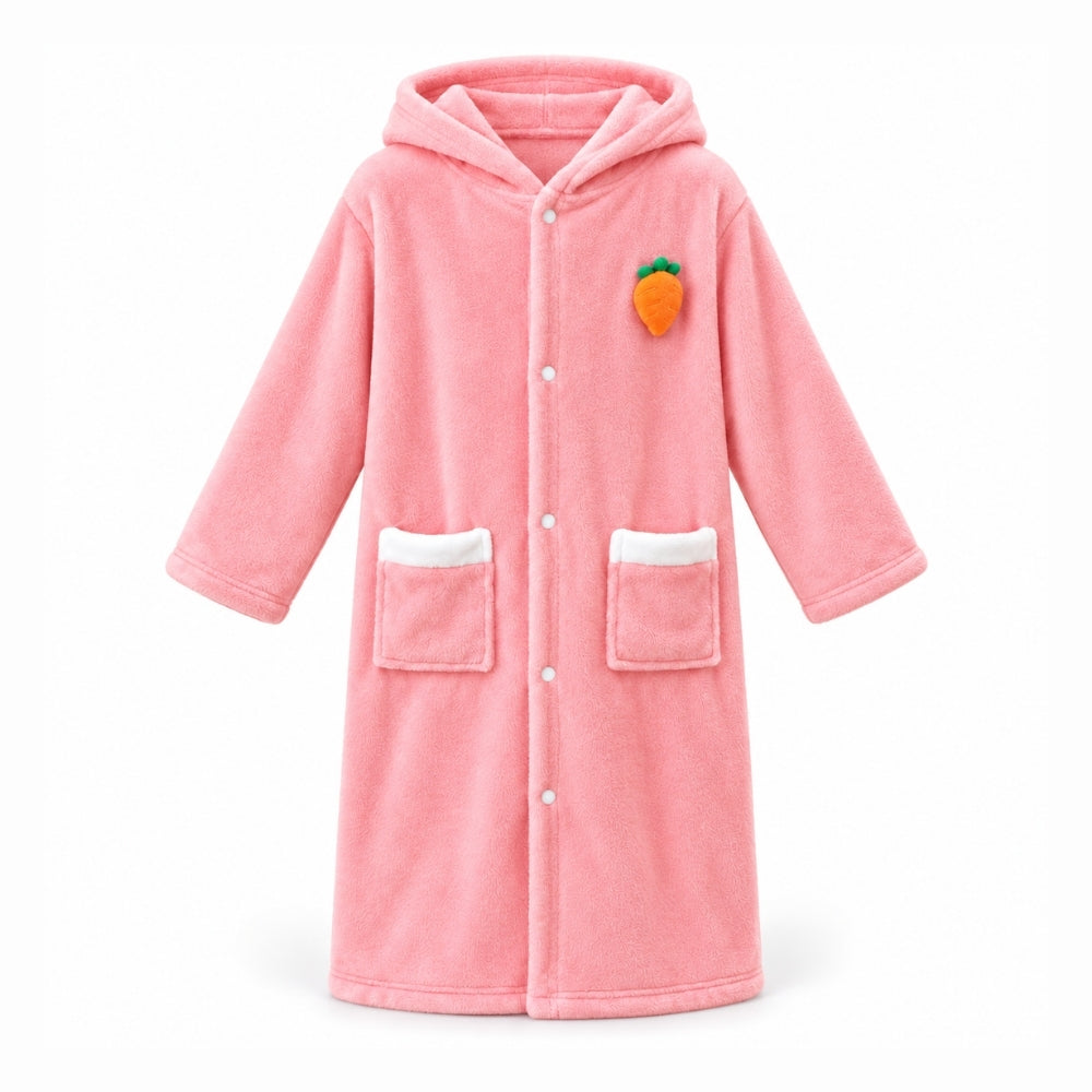 <font dir="auto" style="vertical-align: inherit;"><font dir="auto" style="vertical-align: inherit;">Cape pour enfants, serviette de bain, peignoir lapin, cape longue en polaire corail mignonne et épaisse de classe A pour enfants avec capuche</font></font>