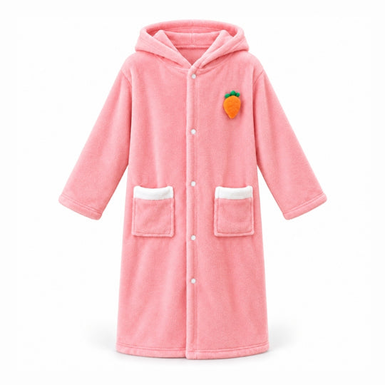 <font dir="auto" style="vertical-align: inherit;"><font dir="auto" style="vertical-align: inherit;">Cape pour enfants, serviette de bain, peignoir lapin, cape longue en polaire corail mignonne et épaisse de classe A pour enfants avec capuche</font></font>