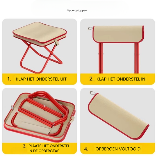 TrailSeat – Opvouwbare Campingkruk