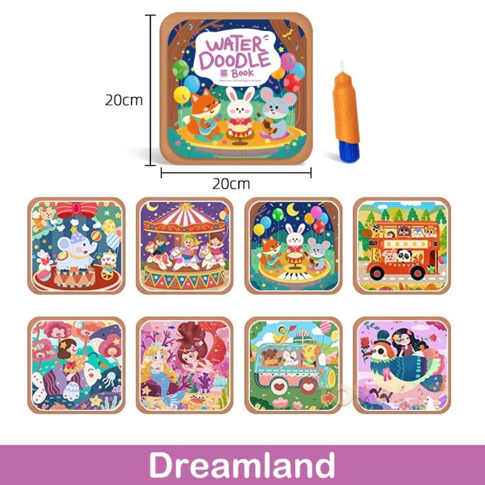 MagicDraw – Herbruikbaar Waterkleurboek voor Kinderen