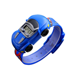 AutoTime™ Kinderhorloge - Jongens, Siliconen Band, 21 cm